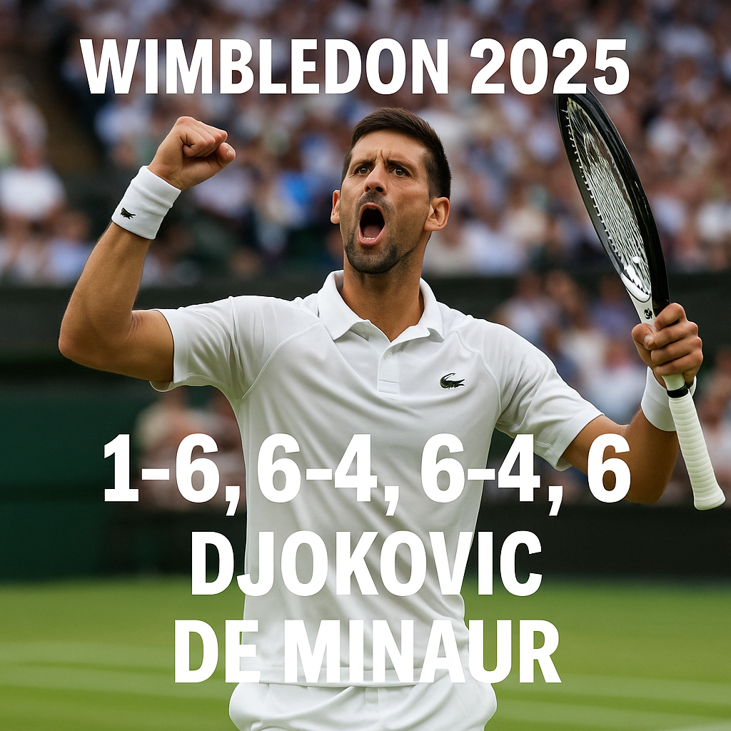 Djokovic se impone con maestría y avanza a cuartos en Wimbledon 2025